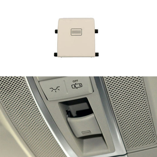 Car Dome Light Button Sunroof Window Switch Button for Mercedes-Benz W166 / W292 2012-, Left Driving, Style:Flat(Porcelain White) - In Car by buy2fix | Online Shopping UK | buy2fix