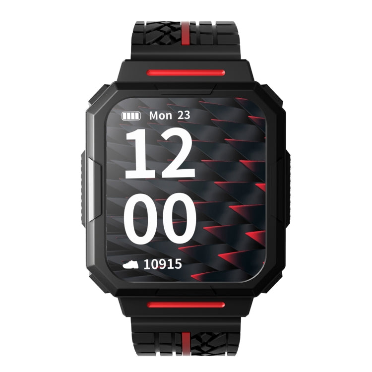 S09-C 1.69 inch Full Touch Screen Smart Watch, IP67 Waterproof Support Heart Rate & Blood Oxygen Monitoring / Multiple Sports Modes(Red) - Smart Wear by buy2fix | Online Shopping UK | buy2fix