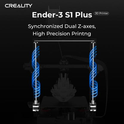 Creality Ender-3 S1 Plus Full-metal Dual-gear Larger-size 3D Printer UK Plug - Consumer Electronics by Creality | Online Shopping UK | buy2fix
