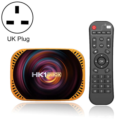 MECOOL HK1RBOX X4 4K TV Box, Android 11 Amlogic S905X4 CPU with RC 4GB+128GB(UK Plug) - Consumer Electronics by MECOOL | Online Shopping UK | buy2fix