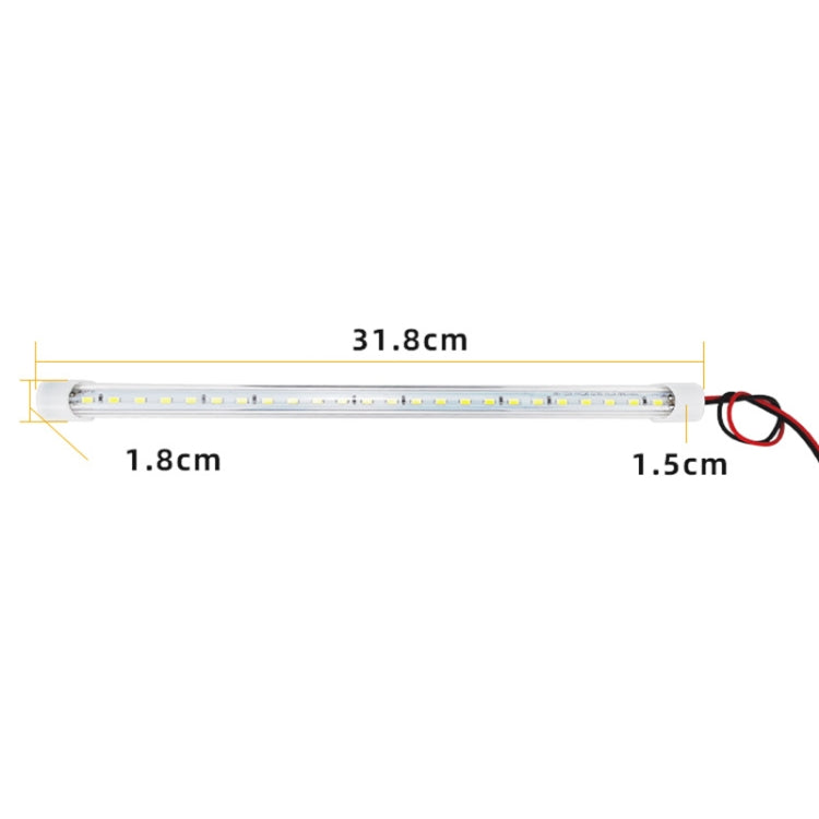 5 PCS ZS-3130 31.8cm Lorry Truck High Bright LED Cabin Light Bar, Voltage:DC 12V - In Car by buy2fix | Online Shopping UK | buy2fix