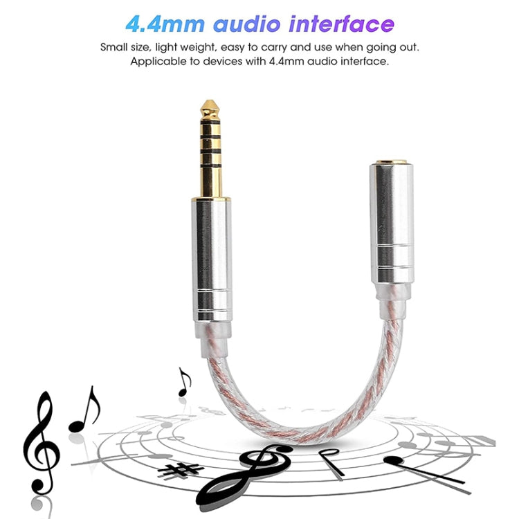 ZS0156 Balanced Inter-conversion Audio Cable(2.5 Balanced Male to 3.5 Balanced Female) - Headset Accessories by buy2fix | Online Shopping UK | buy2fix