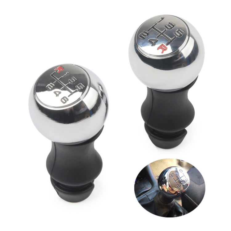 MR-9017 Car Modified Gear Stick Shift Knob Head for Peugeot, Style:5 Speed (Black) - In Car by buy2fix | Online Shopping UK | buy2fix