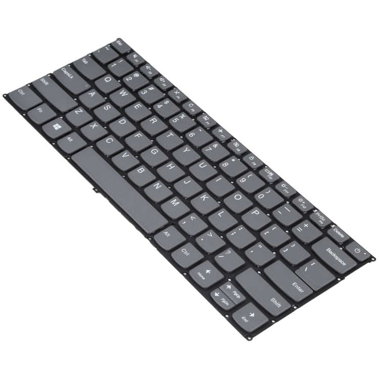 With Power Button US Version Keyboard for Lenovo IdeaPad 320s-13 320s-13ikb(Grey) - Computer & Networking by buy2fix | Online Shopping UK | buy2fix