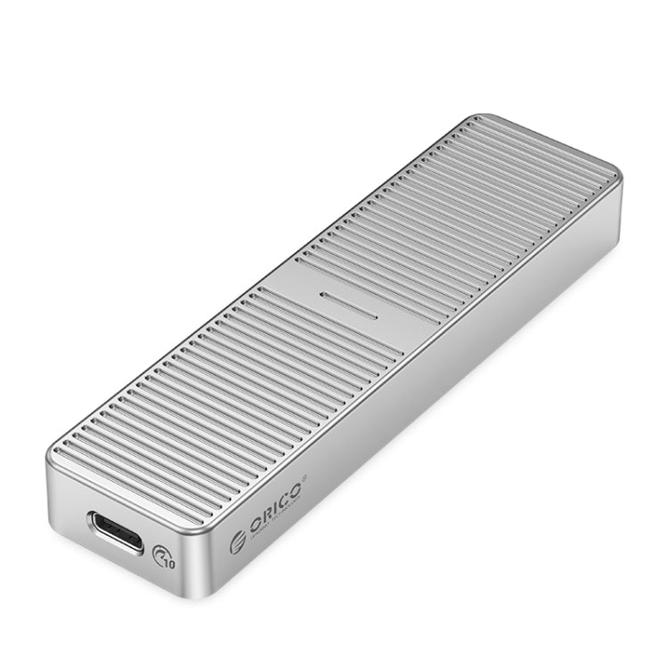 ORICO M222C3-G2-SV USB3.1 Gen2 Type-C 10Gbps M.2 NVMe SSD Enclosure(Silver) - HDD Enclosure by ORICO | Online Shopping UK | buy2fix