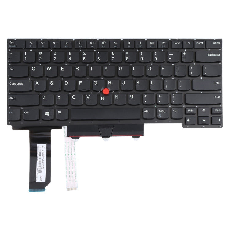 US Version Keyboard with Pointing For Lenovo Thinkpad E14 Gen 1 Gen 2(Black) - Computer & Networking by buy2fix | Online Shopping UK | buy2fix