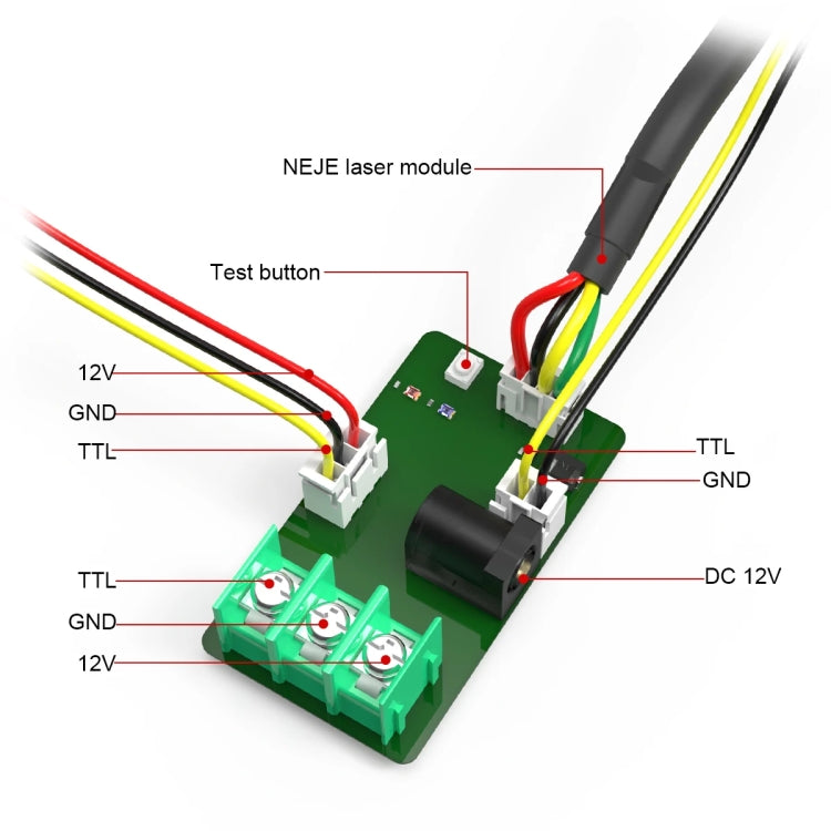 NEJE A40640 15W 450nm Laser Engraver Module Kits - DIY Engraving Machines by NEJE | Online Shopping UK | buy2fix