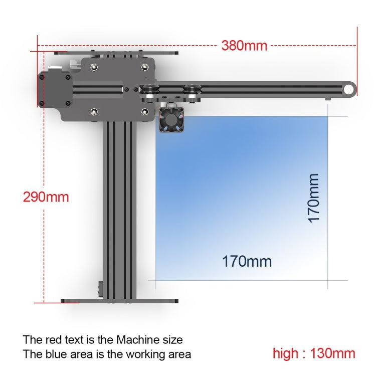 NEJE MASTER 3 Laser Engraver with N30610 Laser Module(EU Plug) - DIY Engraving Machines by NEJE | Online Shopping UK | buy2fix