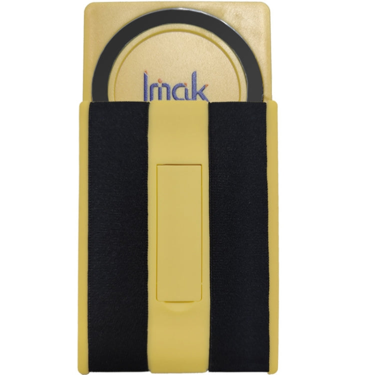 imak MagSafe Wireless ChargingCard-type Multi-function Mobile Phone Holder(Yellow) - Lazy Bracket by imak | Online Shopping UK | buy2fix