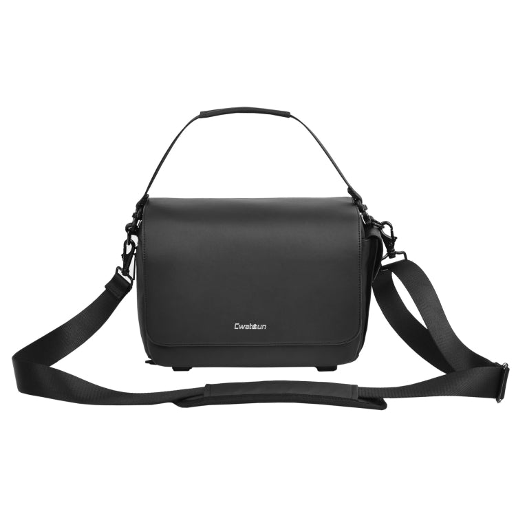 CADeN D73 Camera Sling Bag Water-resistant Shockproof Camera Handbag, Size:28 x 15 x 20cm Black - Strap Satchel by CADeN | Online Shopping UK | buy2fix