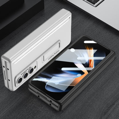 For Samsung Galaxy Z Fold4 GKK Integrated Magnetic Hinge Folding Phone Case(Mist Gold) - Galaxy Z Fold4 5G Cases by GKK | Online Shopping UK | buy2fix