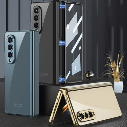 For Samsung Galaxy Z Fold4 GKK Magnetic Hinged Phantom Folding Phone Case(Black) - Galaxy Z Fold4 5G Cases by GKK | Online Shopping UK | buy2fix