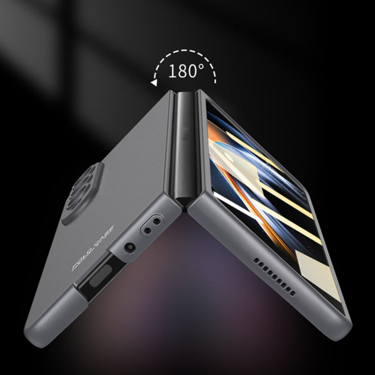 For Samsung Galaxy Z Fold4 GKK Integrated Ultra-thin Full Coverage Phone Flip Case(Grey) - Galaxy Z Fold4 5G Cases by GKK | Online Shopping UK | buy2fix