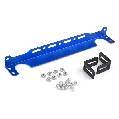 British 330mm Car Engine Oil Cooler Mounting Bracket Kit(Blue) - In Car by buy2fix | Online Shopping UK | buy2fix