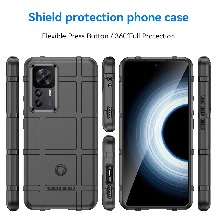 For Xiaomi 12T / Xiaomi 12T Pro / Redmi K50 Ultra Full Coverage Shockproof TPU Phone Case(Black) - Xiaomi Cases by buy2fix | Online Shopping UK | buy2fix