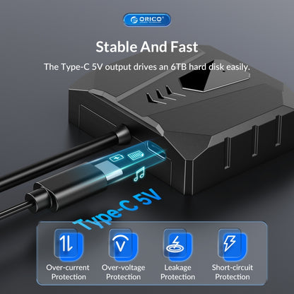 ORICO UTS2 USB 3.0 2.5-inch SATA HDD Adapter, Cable Length:1m - USB to IDE / SATA by ORICO | Online Shopping UK | buy2fix