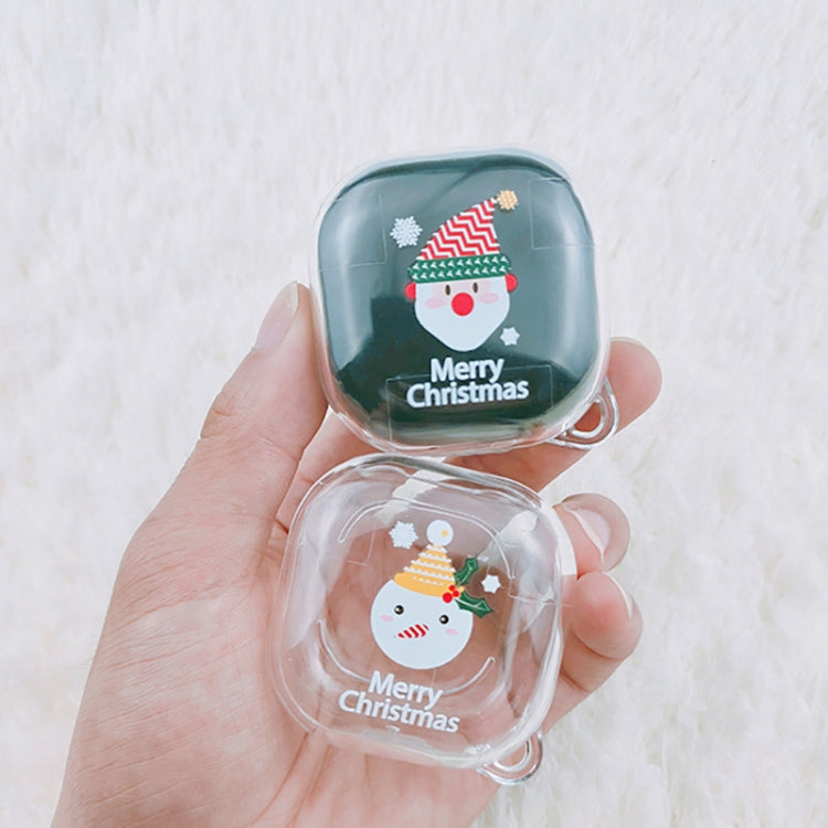 For Samsung Galaxy Buds Live Christmas Transparent TPU Earphone Case(Ragdoll) - Samsung Earphone Case by buy2fix | Online Shopping UK | buy2fix