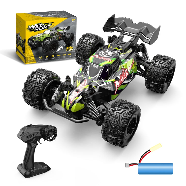 2.4G 1:20 Full Scale RC Off-road Vehicle(Green) - RC Cars by buy2fix | Online Shopping UK | buy2fix