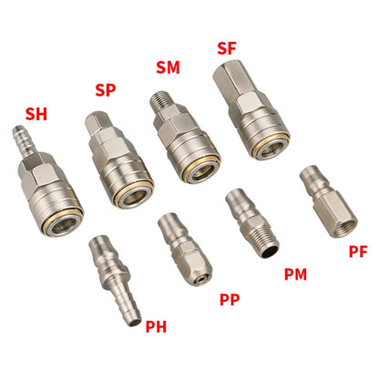 LAIZE PF-40 10pcs C-type Self-lock Pneumatic Quick Fitting Connector -  by LAIZE | Online Shopping UK | buy2fix
