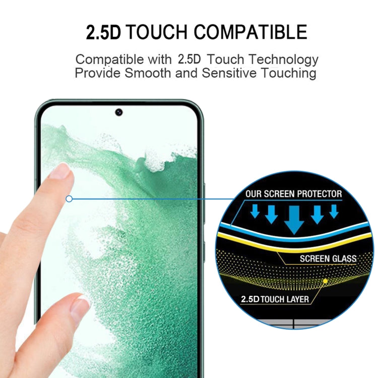 For Samsung Galaxy S23+ 5G 25pcs 3D Curved Edge Full Screen Edge Glue Tempered Glass Film - Galaxy S23+ 5G Tempered Glass by buy2fix | Online Shopping UK | buy2fix