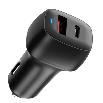 ACC-578 33W USB-C/Type-C+USB Fast Charge Car Charger(Black) - In Car by buy2fix | Online Shopping UK | buy2fix