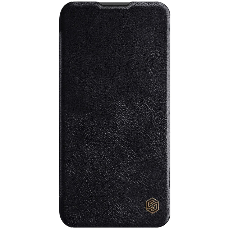 For Huawei nova 6 SE NILLKIN QIN Series Crazy Horse Texture Horizontal Flip Leather Case With Card Slot(Black) - Huawei Cases by NILLKIN | Online Shopping UK | buy2fix