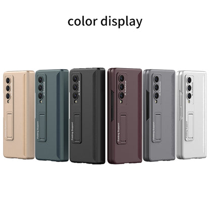 For Samsung Galaxy Z Fold4 GKK Magnetic Fold Full Coverage Anti Peep Phone Case(Gray) - Galaxy Z Fold4 5G Cases by GKK | Online Shopping UK | buy2fix