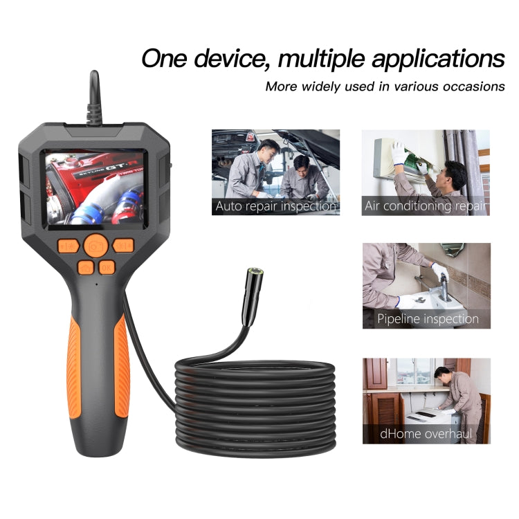 3.9mm P10 2.8 inch HD Handheld Endoscope with LCD Screen, Length:5m - Consumer Electronics by buy2fix | Online Shopping UK | buy2fix
