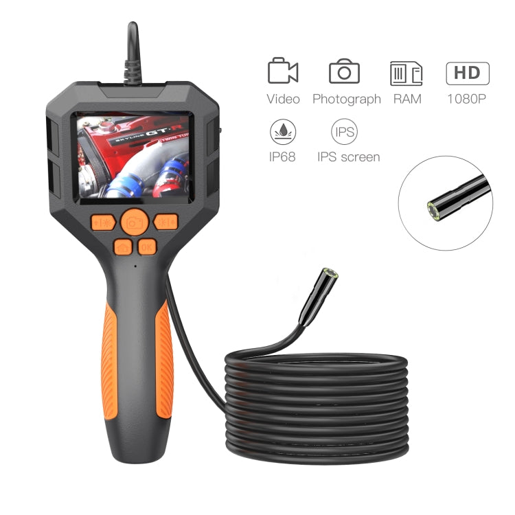 5.5mm P10 2.8 inch HD Handheld Endoscope with LCD Screen, Length:10m - Consumer Electronics by buy2fix | Online Shopping UK | buy2fix