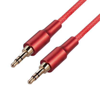 2130 3.5mm Male to 3.5mm Male Audio Cable, Length: 1m(Red) - Consumer Electronics by buy2fix | Online Shopping UK | buy2fix