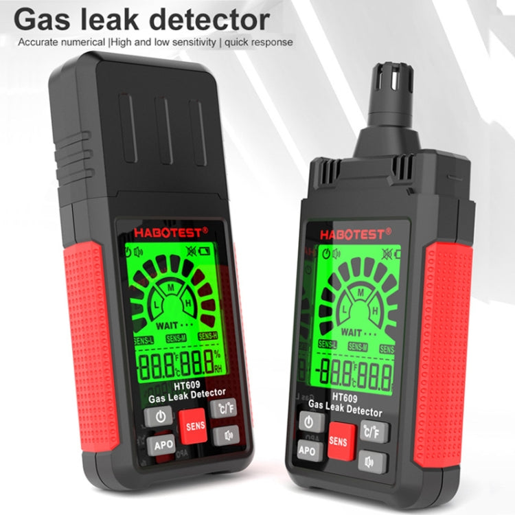 HABOTEST HT609 Portable Combustible Gas Detector - Gas Monitor by HABOTEST | Online Shopping UK | buy2fix