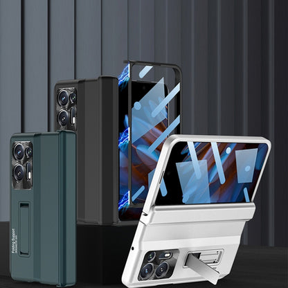 For OPPO Find N2 GKK Fold Magnetic Hinge Full Coverage Phone Case(Green) - Find N2 Cases by GKK | Online Shopping UK | buy2fix