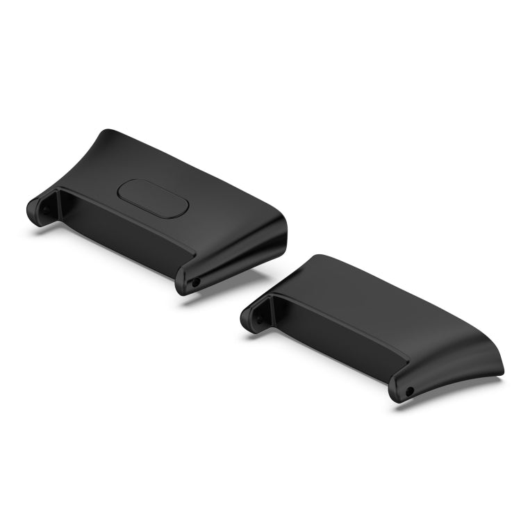 For Xiaomi Redmi Watch 3 / Mi Watch Lite 3 1 Pair Metal Watch Band Connector(Black) - Repair & Spare Parts by buy2fix | Online Shopping UK | buy2fix