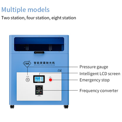 TBK 938 Multi-station Mobile Phone Screen Water Mill Polishing Machine(UK Plug) - Polishing Repair by TBK | Online Shopping UK | buy2fix