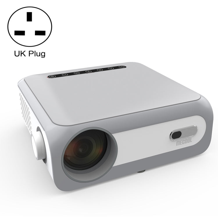 MECOOL KP1 1920x1080P 700ANSI Lumens Portable Mini LCD Smart Projector(UK Plug) - Consumer Electronics by MECOOL | Online Shopping UK | buy2fix