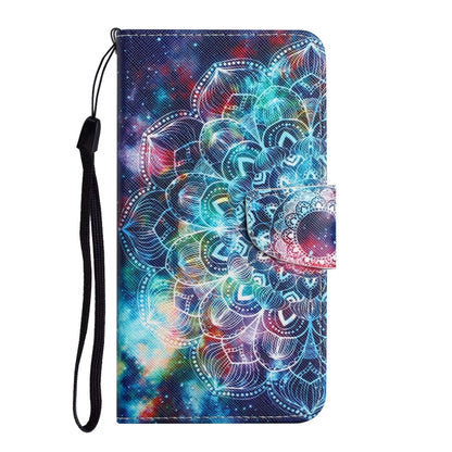 For Xiaomi Redmi 12C Colored Drawing Pattern Flip Leather Phone Case(Star Mandala) - Xiaomi Cases by buy2fix | Online Shopping UK | buy2fix