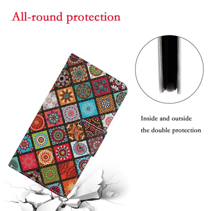 For Xiaomi Redmi Note 12 4G Global Colored Drawing Pattern Flip Leather Phone Case(Ethnic Style) - Note 12 Cases by buy2fix | Online Shopping UK | buy2fix