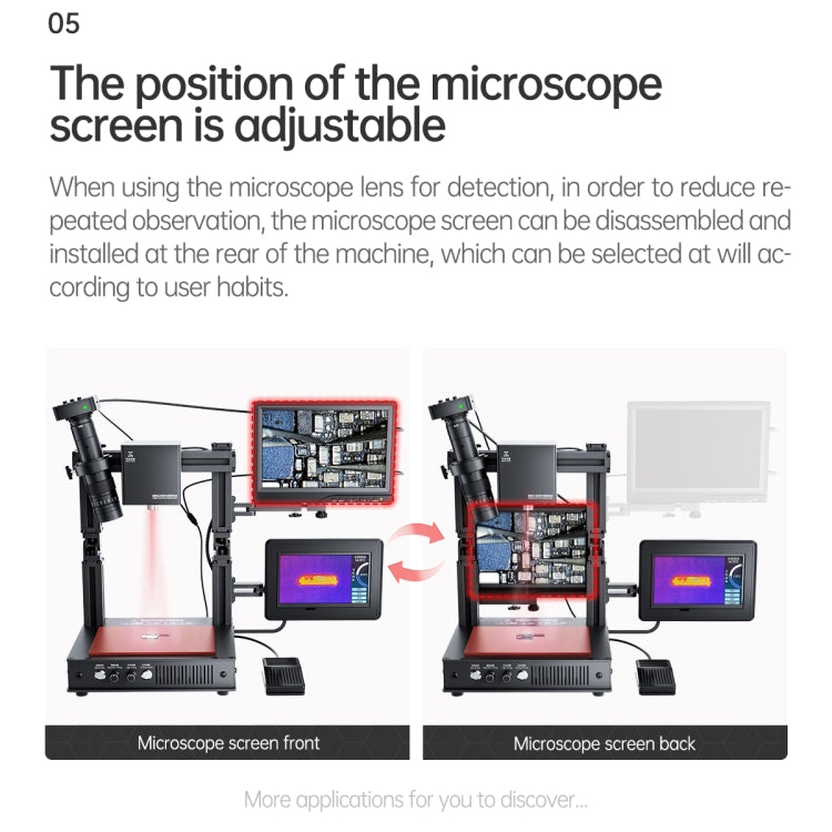 Mega-idea Intelligent Infrared Laser Desoldering Machine, Model:Without Microscope Set(US Plug) - Separation Equipment by QIANLI | Online Shopping UK | buy2fix