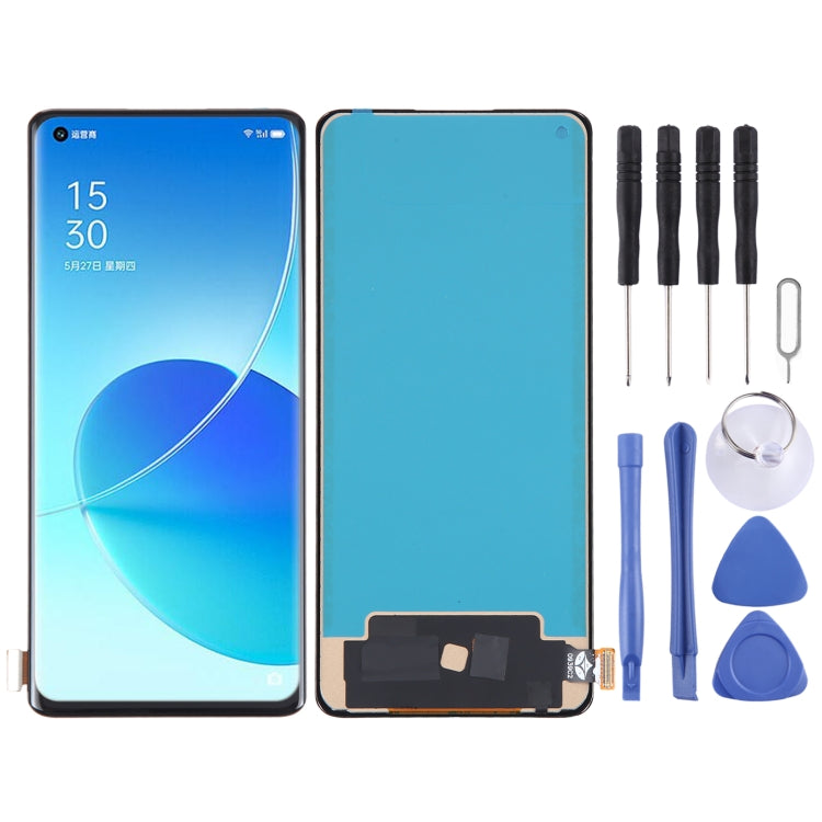 TFT LCD Screen For OPPO Reno6 Pro+ 5G with Digitizer Full Assembly, Not Supporting Fingerprint Identification - Repair & Spare Parts by buy2fix | Online Shopping UK | buy2fix