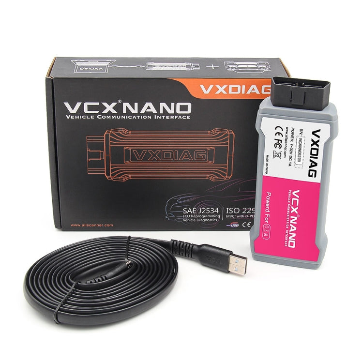 VXDIAG NANO Can Clip V219 Car OBD2 Scanner for Renault -  by buy2fix | Online Shopping UK | buy2fix