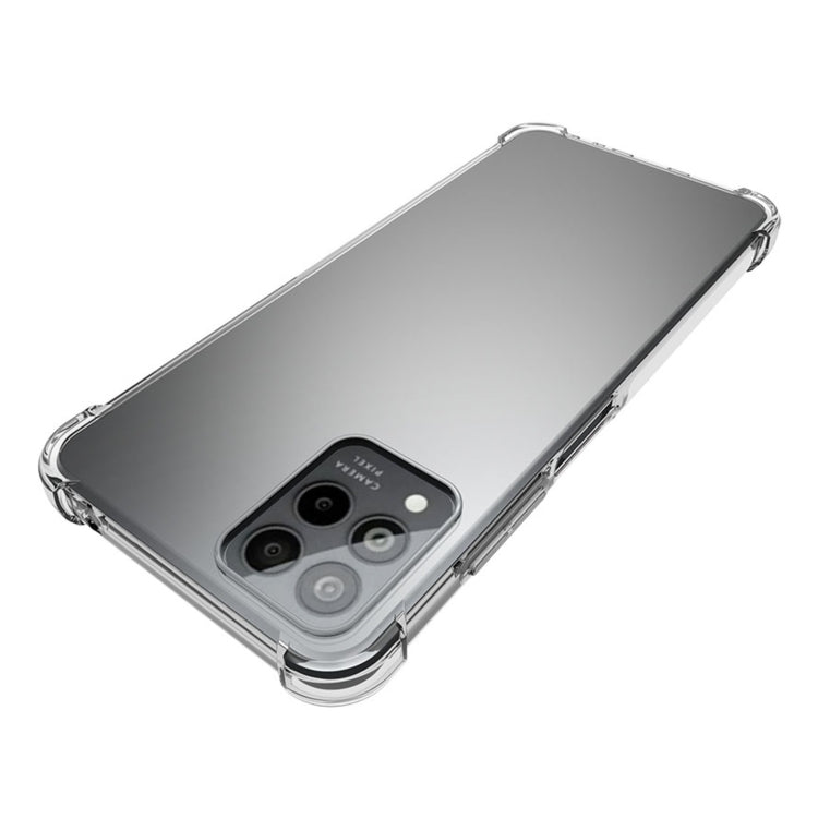 For T-Mobile Revvl 6 Pro 5G Shockproof Non-slip Thickening TPU Phone Case(Transparent) - More Brand by buy2fix | Online Shopping UK | buy2fix