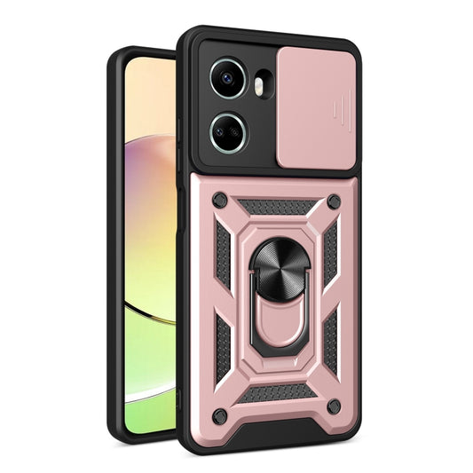 For Huawei nova 10 SE Sliding Camera Cover Design TPU+PC Phone Case(Rose Gold) - Huawei Cases by buy2fix | Online Shopping UK | buy2fix