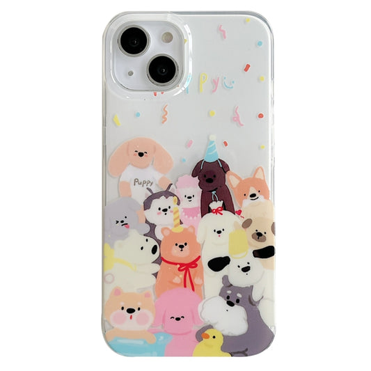 For iPhone 11 Pro Max IMD Cute Animal Pattern Phone Case(Dog) - iPhone 11 Pro Max Cases by buy2fix | Online Shopping UK | buy2fix
