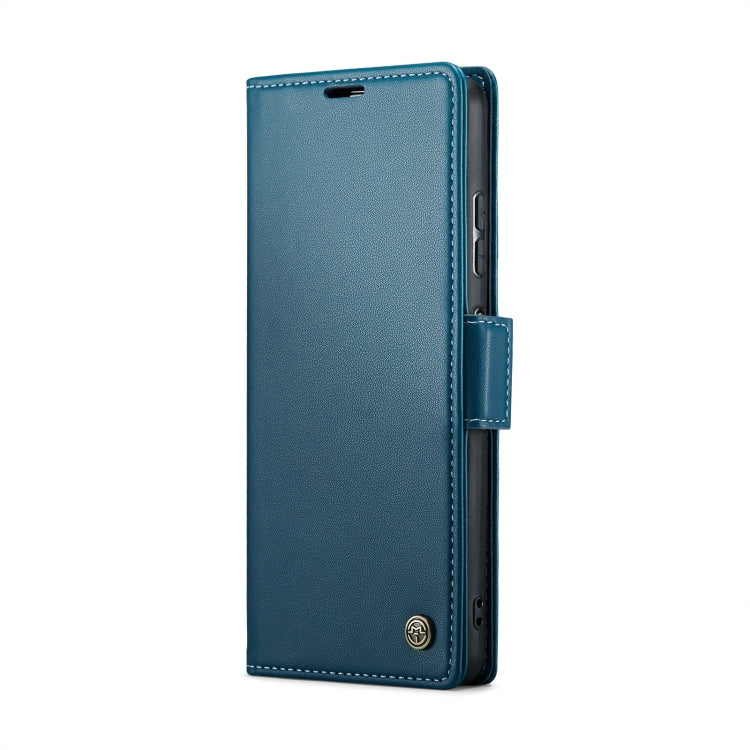 For Xiaomi Redmi Note 12 Pro+ 5G Global CaseMe 023 Butterfly Buckle Litchi Texture RFID Anti-theft Leather Phone Case(Blue) - Note 12 Pro+ Cases by CaseMe | Online Shopping UK | buy2fix