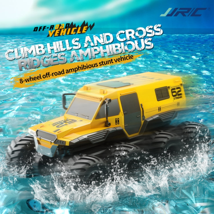 JJR/C Q137 Eight-Wheel Amphibious RC Vehicle(Black) - RC Cars by buy2fix | Online Shopping UK | buy2fix