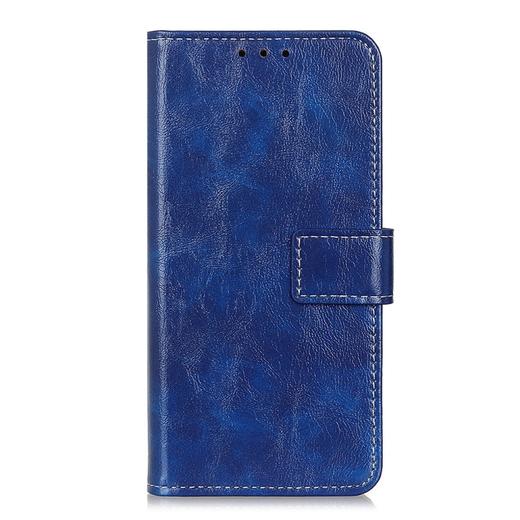 For Xiaomi Redmi Note 12S 4G Retro Crazy Horse Texture Horizontal Flip Leather Phone Case(Blue) - Xiaomi Cases by buy2fix | Online Shopping UK | buy2fix