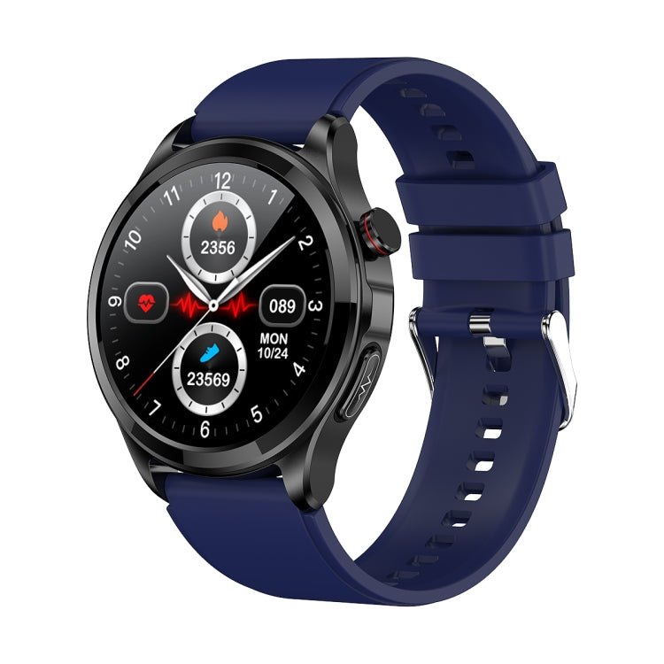 TK22 1.39 inch IP67 Waterproof Silicone Band Smart Watch Supports ECG / Non-invasive Blood Sugar(Blue) - Smart Watches by buy2fix | Online Shopping UK | buy2fix