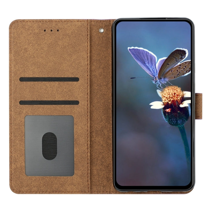 For Xiaomi 12 Pro Seven Butterflies Embossed Leather Phone Case(Blue) - 12 Pro Cases by buy2fix | Online Shopping UK | buy2fix