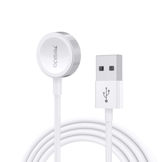 Yesido CA69 For Apple Watch USB Magnetic Charger, Cable Length: 1m(White) - Charger / Holder by Yesido | Online Shopping UK | buy2fix