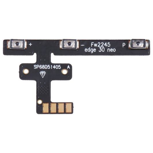 For Motorola Edge 30 Neo OEM Power Button & Volume Button Flex Cable - Flex Cable by buy2fix | Online Shopping UK | buy2fix